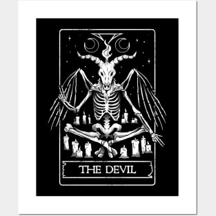 The Devil - Death Skull Baphomet Gift Posters and Art